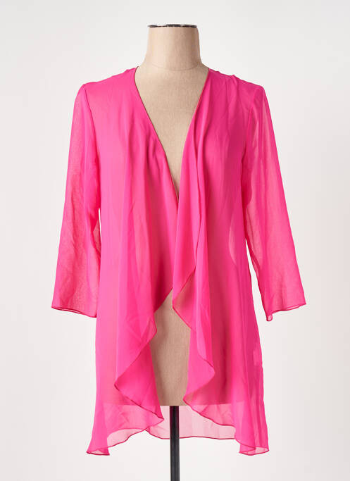 Vestă cu mâneci lungi roz GREGORY PAT femeie