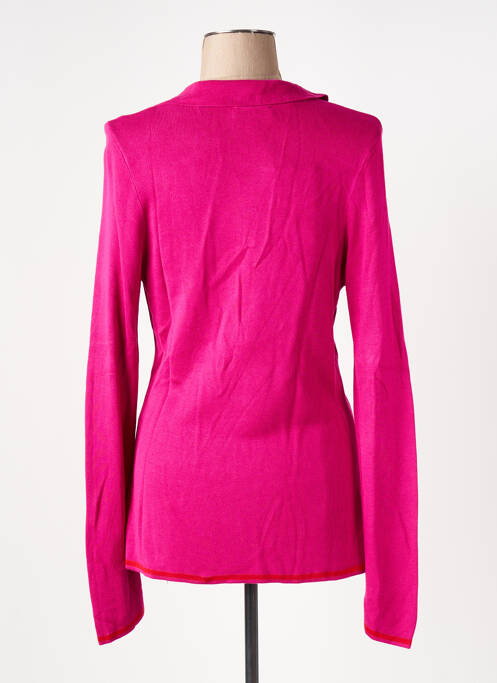 Vestă cu mâneci lungi roz SURKANA femeie