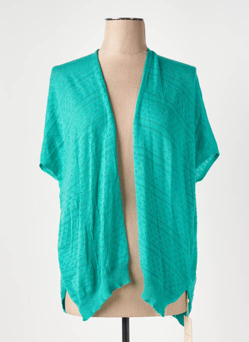 Vestă cu mâneci scurte verde CREAM femeie