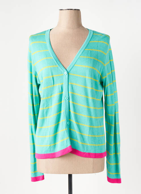 Vestă cu mâneci lungi albastru SURKANA femeie