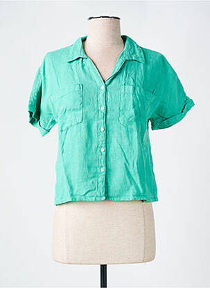 Cămașă verde C'EST BEAU LA VIE femeie