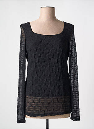 Top negru CREAM femeie