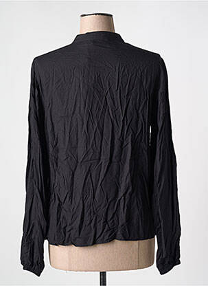 Bluză guler rotund mâneci lungi negru CREAM femeie