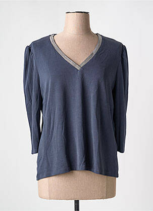 Tricou gri JULIE GUERLANDE femeie