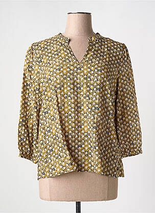 Bluză galben CREAM femeie