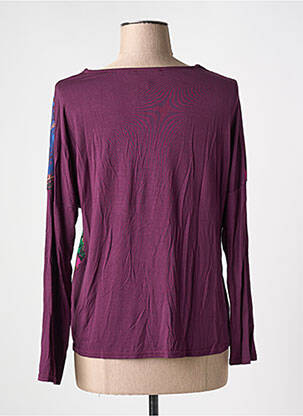 Tricou mâneci lungi mâneci lungi violet VANGO femeie
