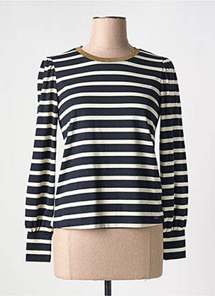 Tricou mâneci lungi mâneci lungi negru ANDAM femeie