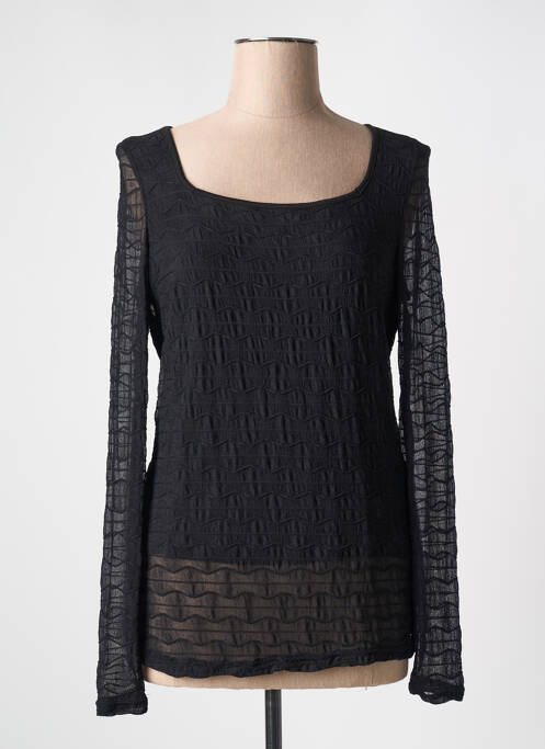 Top negru CREAM femeie