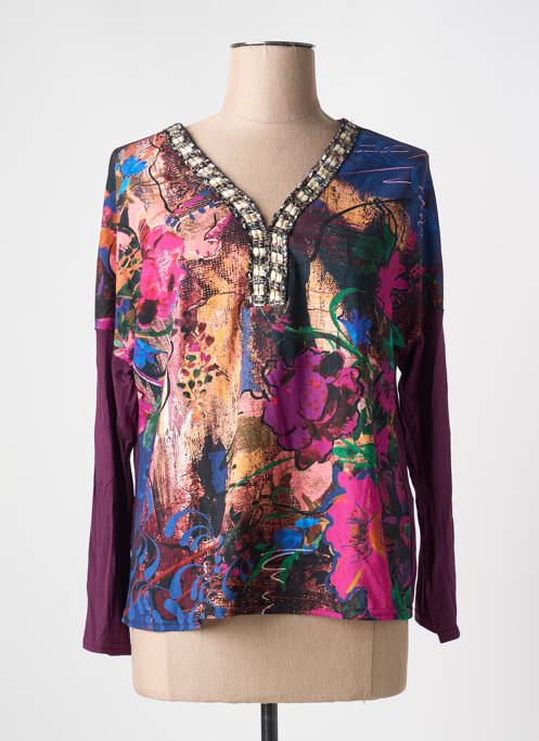 Tricou violet VANGO femeie