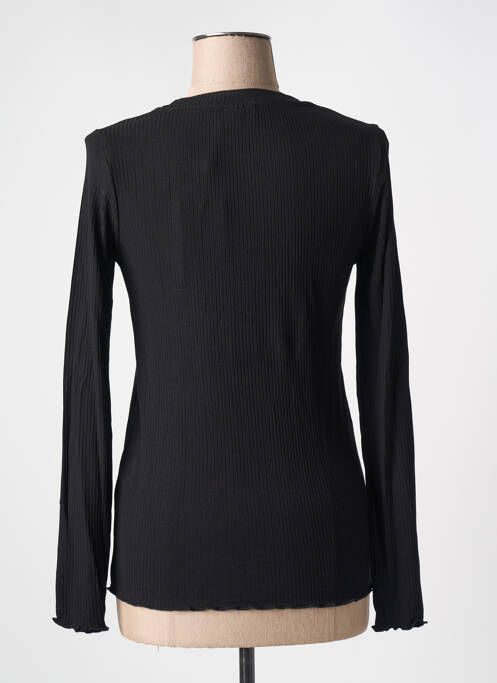 Tricou negru KAFFE femeie