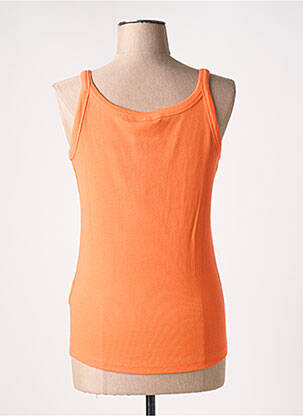 Tricou elasticitate bretele subțiri portocaliu KAFFE femeie