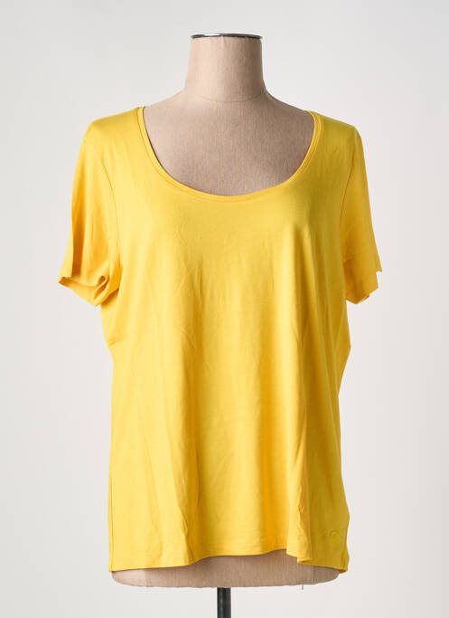 Tricou galben CREAM femeie