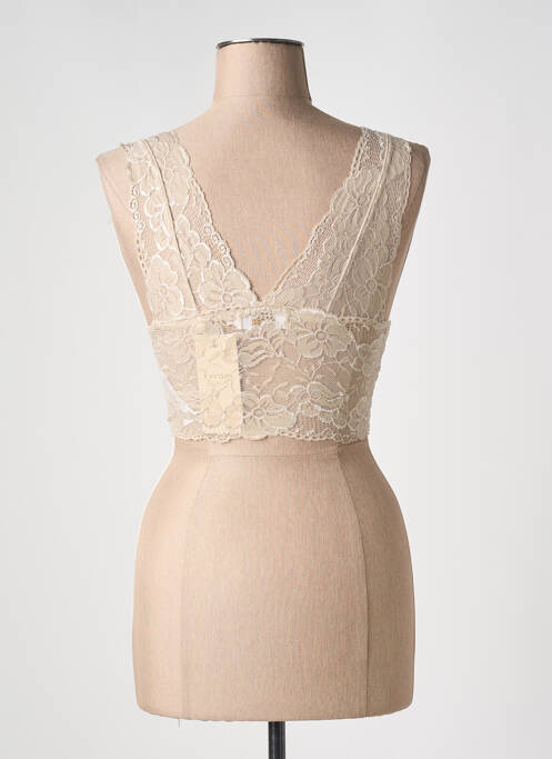 Top piele CREAM femeie