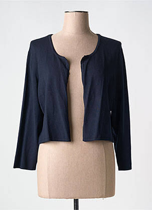 Vestă cu mâneci lungi albastru NINA KALIO femeie