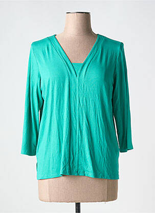 Tricou mâneci 3/4 mâneci 3/4 verde CHATELET femeie