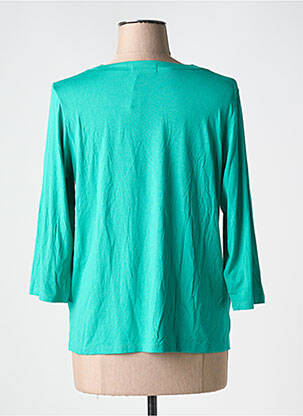 Tricou mâneci 3/4 mâneci 3/4 verde CHATELET femeie