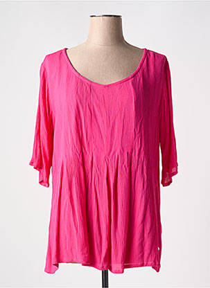 Tunică mâneci lungi roz AGATHE & LOUISE femeie