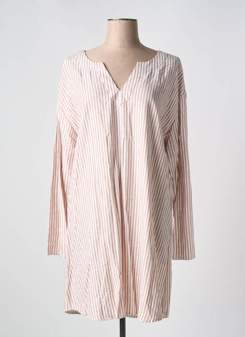 Rochie scurtă bej CREAM femeie