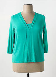 Tricou mâneci 3/4 mâneci 3/4 verde CHATELET femme