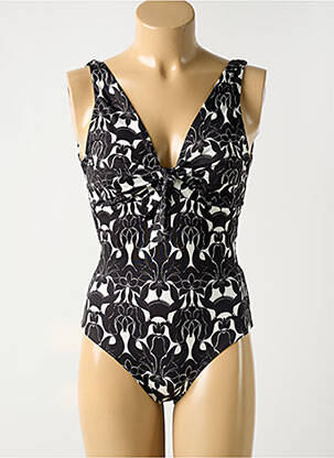 Costum de baie dintr-o singură piesă negru SURKANA femeie