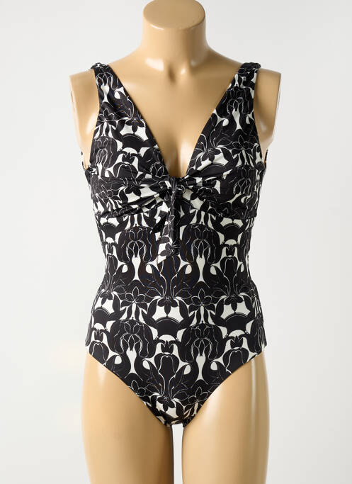 Costum de baie dintr-o singură piesă negru SURKANA femeie