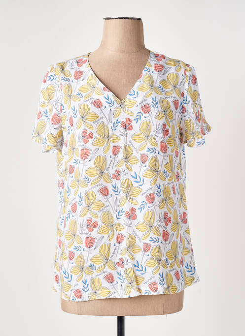 Top alb ARMOR LUX femeie