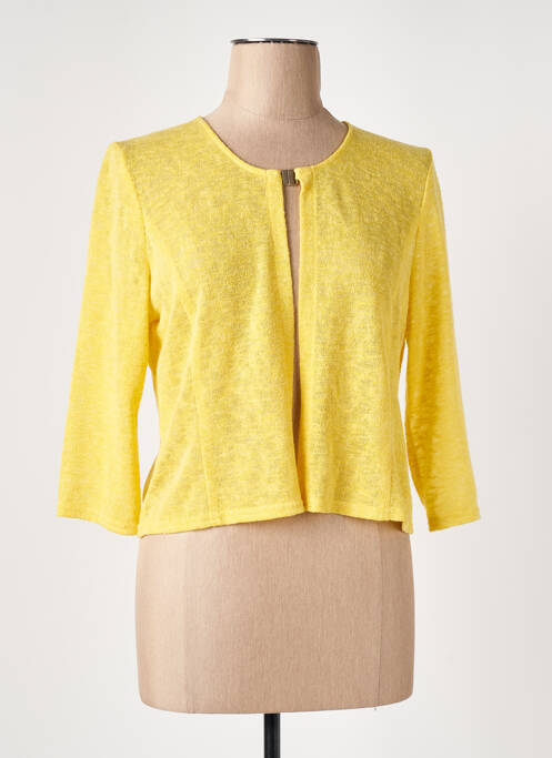 Vestă cu mâneci lungi galben GEVANA femeie