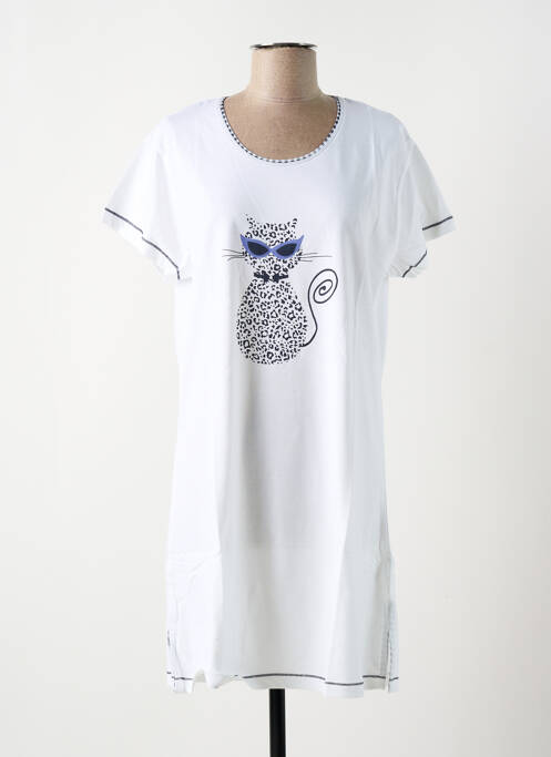 Cămașă de noapte alb HAJO femeie