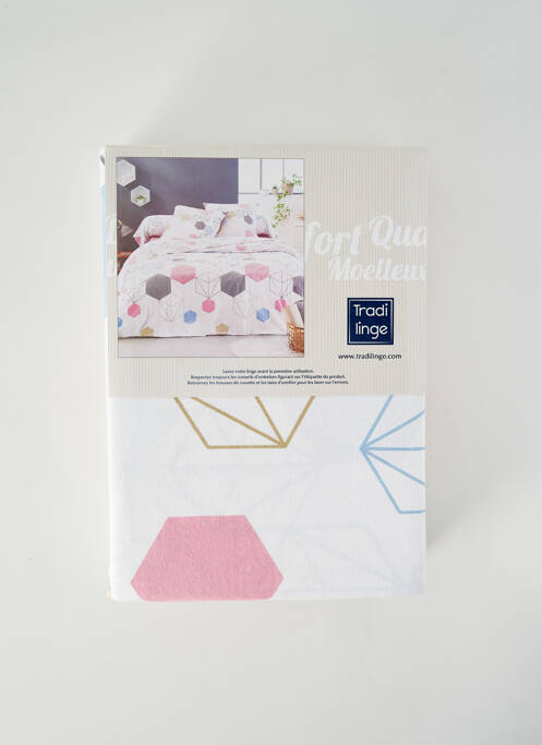 Set de lenjerie de pat alb TRADI LINGE femeie