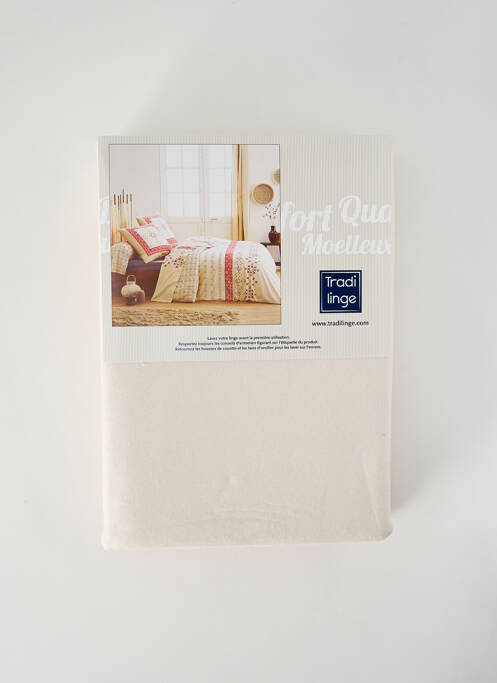 Set de lenjerie de pat bej TRADI LINGE femeie