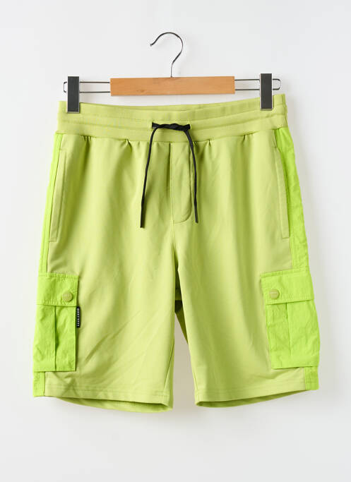 Bermudă verde DOUBLEHOOD bărbat