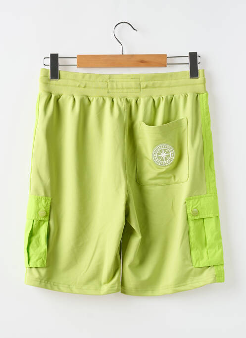 Bermudă verde DOUBLEHOOD bărbat