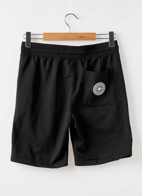 Bermudă negru DOUBLEHOOD bărbat