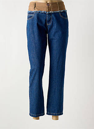 Blugi cu croială slim albastru PLEASE femeie