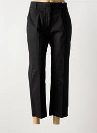 Pantalon chino țesătură poplin mărime normală negru TOMMY HILFIGER femme