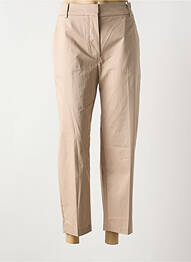 Pantalon chino țesătură poplin mărime normală bej TOMMY HILFIGER femme