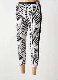 Pantalon trei sferturi elasticitate negru IMPERIAL femme