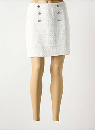 Fustă scurtă alb LES P'TITES BOMBES femeie