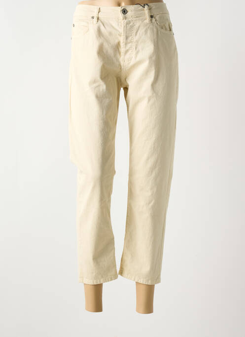 Blugi cu croială slim bej PLEASE femeie