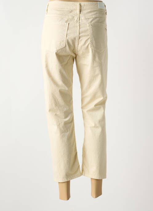 Blugi cu croială slim bej PLEASE femeie