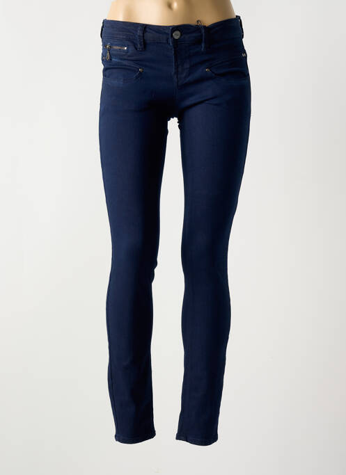 Blugi skinny albastru FREEMAN T.PORTER femeie