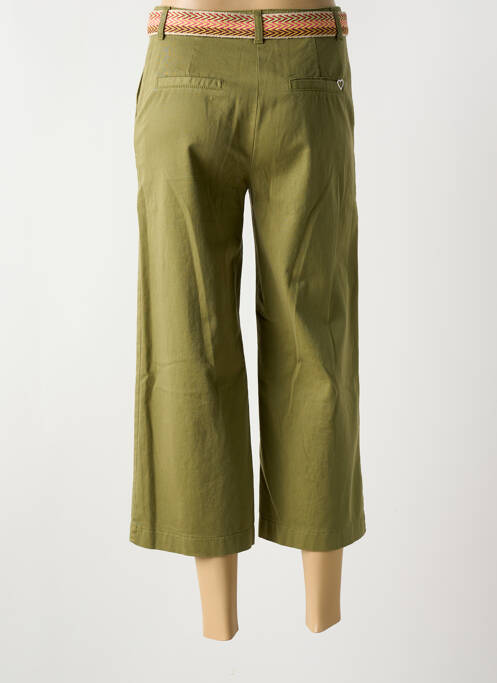 Pantalon trei sferturi verde PLEASE femeie