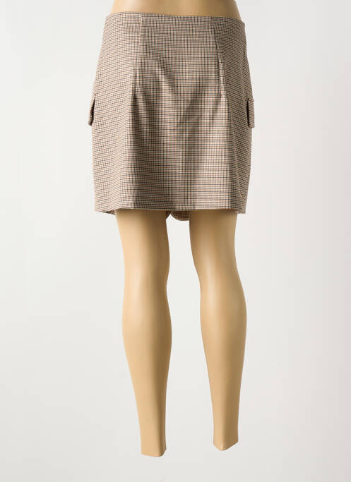 Fustă scurtă bej IMPERIAL femeie