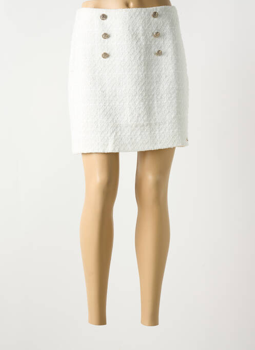 Fustă scurtă alb LES P'TITES BOMBES femeie
