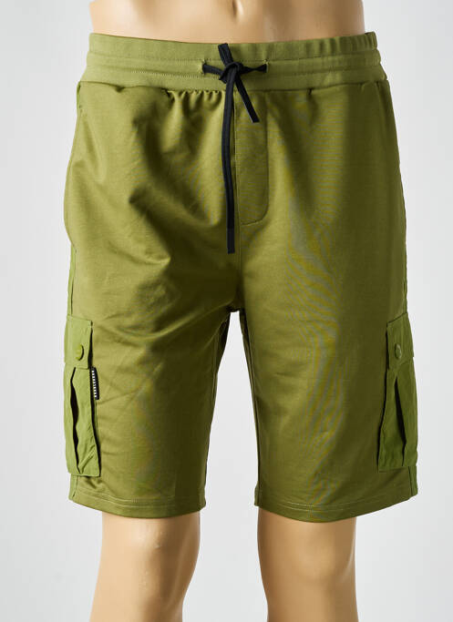 Bermudă verde DOUBLEHOOD bărbat