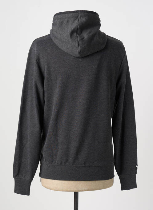 Hanorac cu glugă gri HELVETICA bărbat