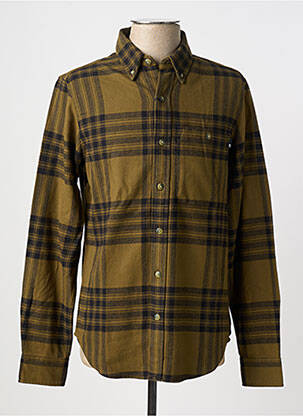 Cămașă cu mâneci lungi verde TIMBERLAND bărbat