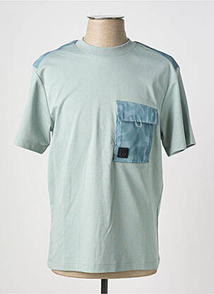 Tricou elasticitate mâneci scurte verde HUGO BOSS bărbat