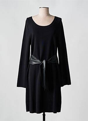Rochie midi mâneci lungi mâneci lungi negru LIU  JO femeie