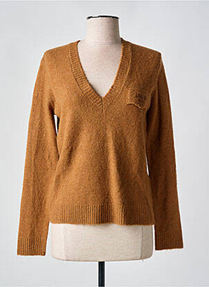 Pulover bej LIU JO femeie